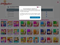 Desktop screenshot for babyhazelgames.com