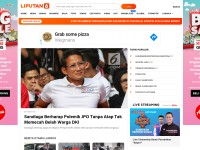 Desktop screenshot for liputan6.com