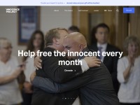 Desktop screenshot for innocenceproject.org