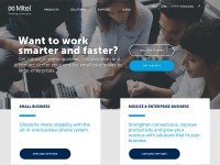 Desktop screenshot for mitel.io