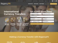 Desktop screenshot for regencyfx.com