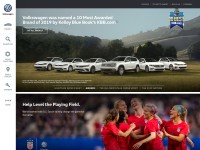 Desktop screenshot for vw.com
