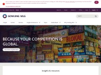 Desktop screenshot for gowlings.com