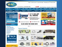 Desktop screenshot for macsautoparts.com