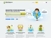 Desktop screenshot for nick-name.ru