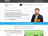 Desktop screenshot for vectorchoice.com