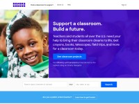 Desktop screenshot for donorschoose.org