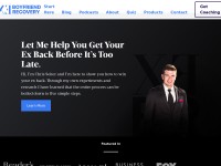 Desktop screenshot for exboyfriendrecovery.com