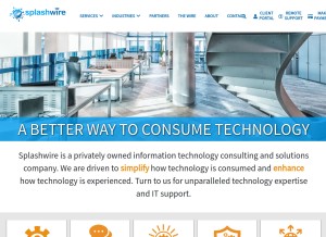 How 2knetworks.com looks like on a tablet such as an iPad.