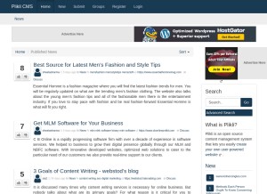 How 2learnhow.com looks like on a tablet such as an iPad.
