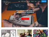 Desktop screenshot for customtattoodesign.ca