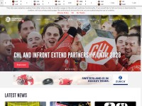 Desktop screenshot for championshockeyleague.com