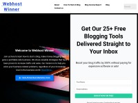 Desktop screenshot for webhostwinner.com