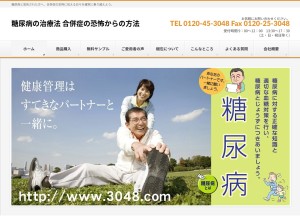 How 3048.com looks like on a tablet such as an iPad.