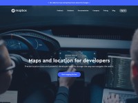 Desktop screenshot for mapbox.com