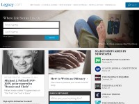 Desktop screenshot for legacy.com