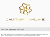Desktop screenshot for chatgptonline.tech