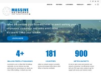 Desktop screenshot for massivenetworks.com