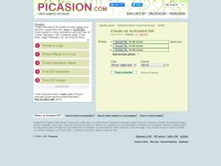 Desktop screenshot for picasion.com