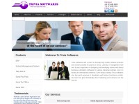 Desktop screenshot for triviasoftwares.in