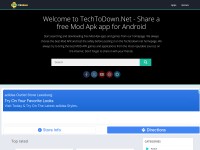 Desktop screenshot for techtodown.net