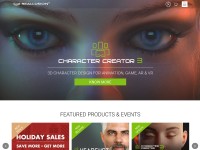 Desktop screenshot for reallusion.com