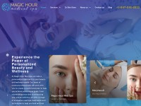 Desktop screenshot for magichourmedspa.com