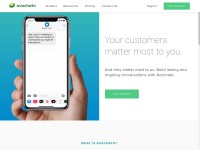 Desktop screenshot for avochato.com