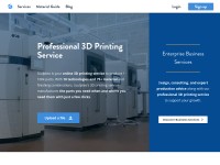 Desktop screenshot for sculpteo.com