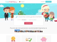 Desktop screenshot for topnanny.be
