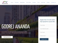 Desktop screenshot for godrej-ananda.co