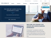 Desktop screenshot for alerusfinancial.com