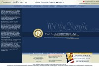 Desktop screenshot for constitutionfacts.com
