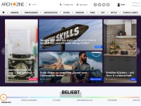 Desktop screenshot for archzine.net