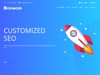 Desktop screenshot for dopinger.com