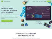 Desktop screenshot for geckoboard.com