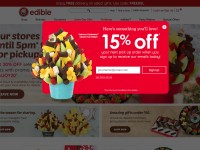 Desktop screenshot for ediblearrangements.com