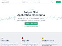 Desktop screenshot for appsignal.com