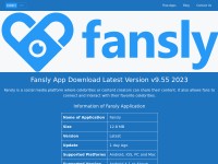 Desktop screenshot for fanslyapp.net