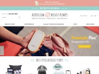 Desktop screenshot for aeroflowbreastpumps.com