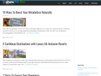 Desktop screenshot for sharethislive.com