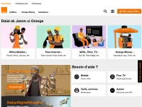 Desktop screenshot for orange.sn