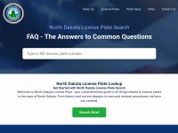 Desktop screenshot for northdakotalicenseplate.com