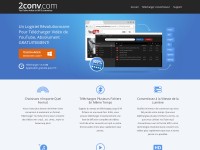 Desktop screenshot for 2conv.com