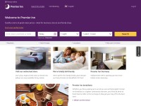 Desktop screenshot for premierinn.com