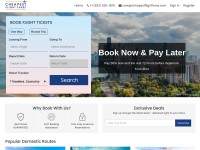 Desktop screenshot for cheapestflightfares.com