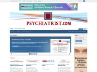 Desktop screenshot for psychiatrist.com