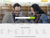 Desktop screenshot for apprentus.fr