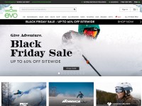 Desktop screenshot for evo.com