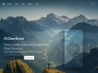 Desktop screenshot for clearscore.com